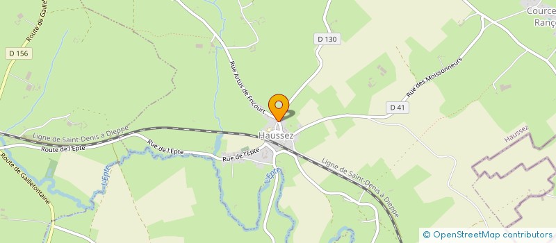 localisation de l'entreprise 520 324 617   HAUSSEZ