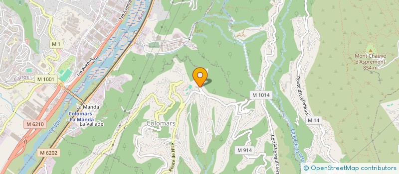 localisation de l'entreprise 520 326 810   COLOMARS