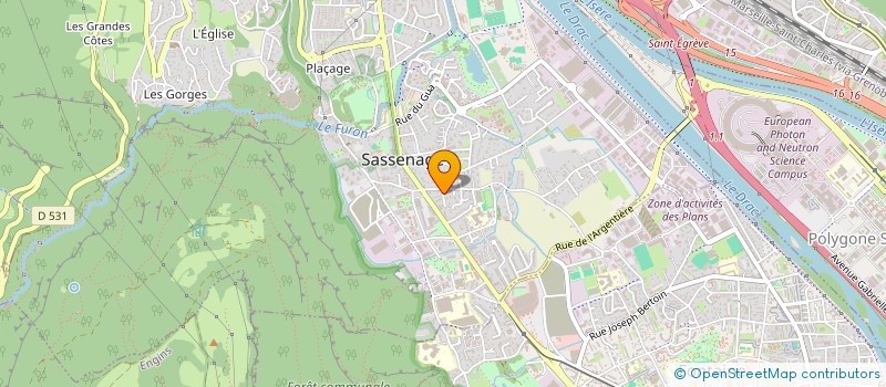 localisation de l'entreprise 520 329 830 à ANNECY