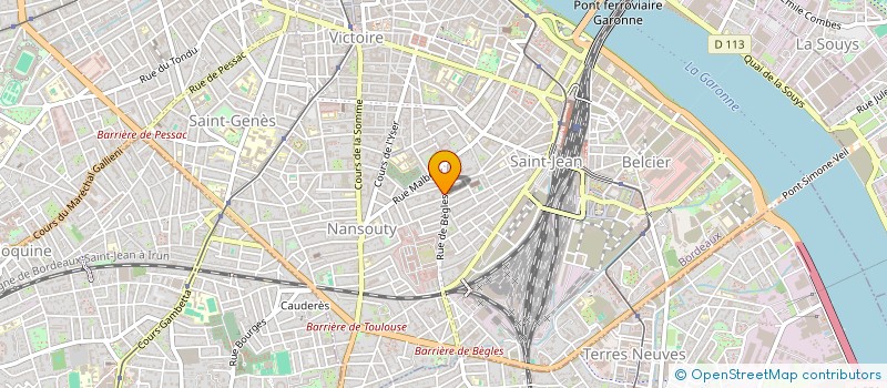 localisation de l'entreprise 520 332 057 à BORDEAUX