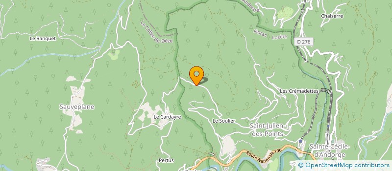 localisation de l'entreprise 520 349 002   SAINT-JULIEN-DES-POINTS