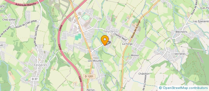 localisation de l'entreprise 520 376 781   NEYDENS