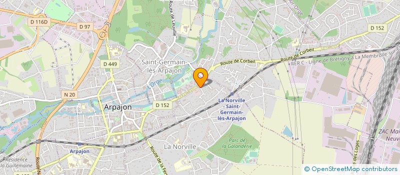 localisation de l'entreprise 520 380 502 à SAINT-GERMAIN-LES-ARPAJON