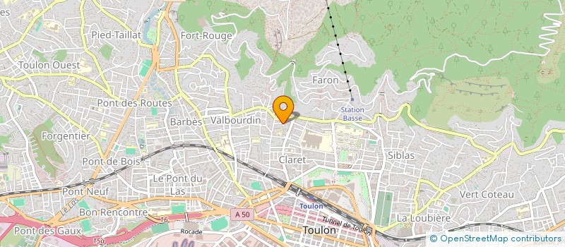 localisation de l'entreprise 520 385 147   TOULON