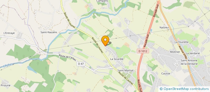 localisation de l'entreprise 520 410 341   SOUAL