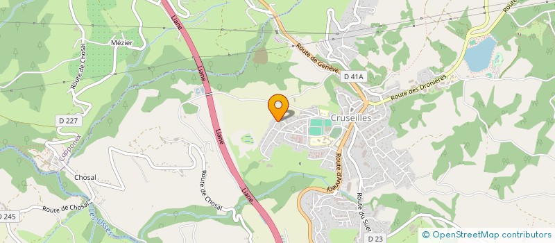 localisation de l'entreprise 520 411 612   CRUSEILLES