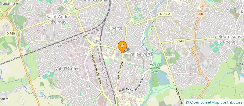 localisation de l'entreprise 520 412 685  à MOUILLERON-LE-CAPTIF