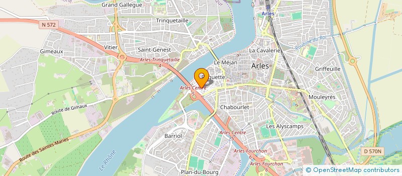 localisation de l'entreprise 520 417 221   ARLES