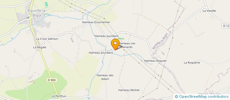 localisation de l'entreprise 520 433 384   RAUVILLE-LA-BIGOT