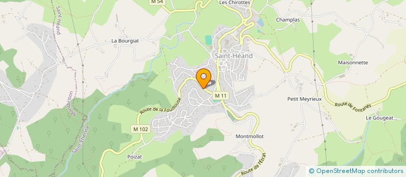 localisation de l'entreprise 520 436 973   ROCHE-LA-MOLIERE