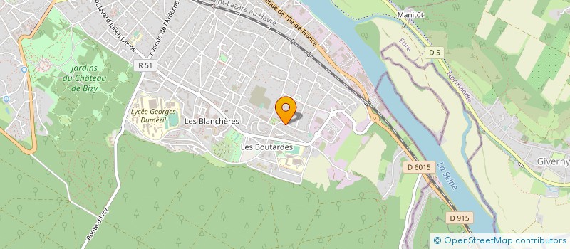 localisation de l'entreprise 520 437 328   MERU