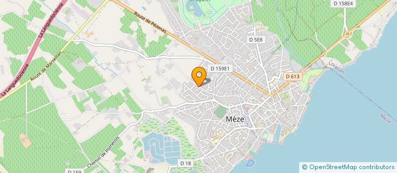 localisation de l'entreprise 520 447 749   MEZE