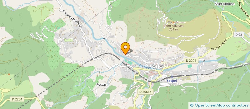 localisation de l'entreprise 520 458 902   SOSPEL