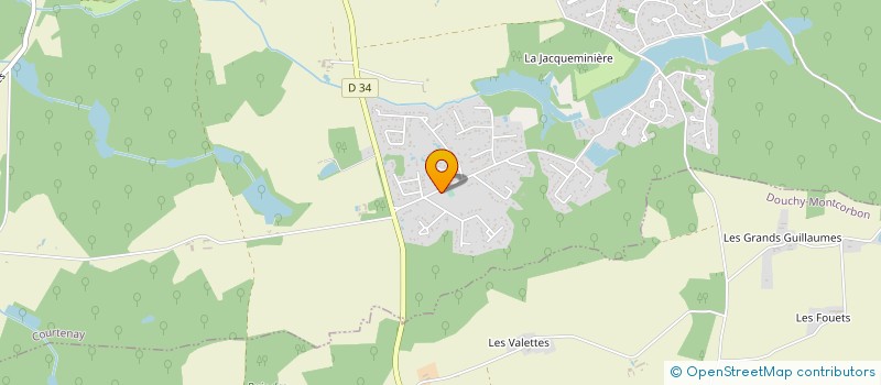 localisation de l'entreprise 520 483 751 à LOUZOUER