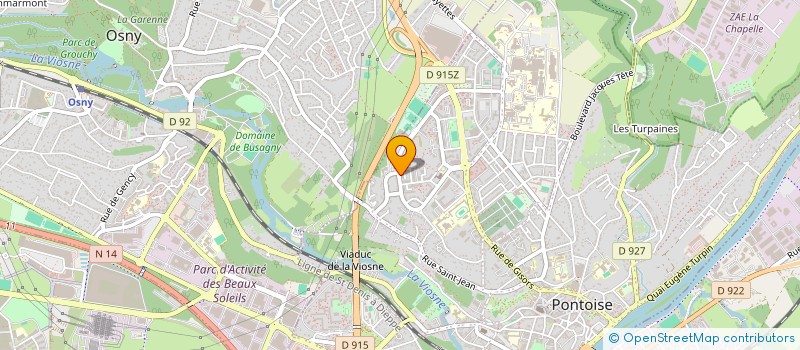 localisation de l'entreprise 520 485 442   PONTOISE