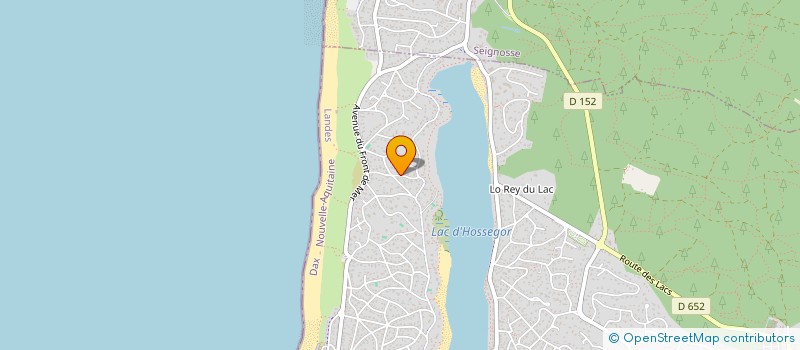 localisation de l'entreprise 520 495 458   SEIGNOSSE