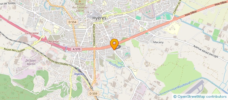 localisation de l'entreprise 520 502 006  à HYERES