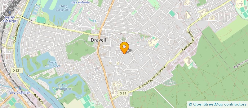 localisation de l'entreprise 520 507 542  à DRAVEIL