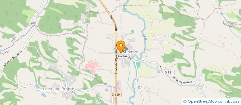 localisation de l'entreprise 520 507 567   AUCH