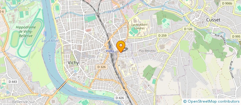localisation de l'entreprise 520 530 742 à VICHY