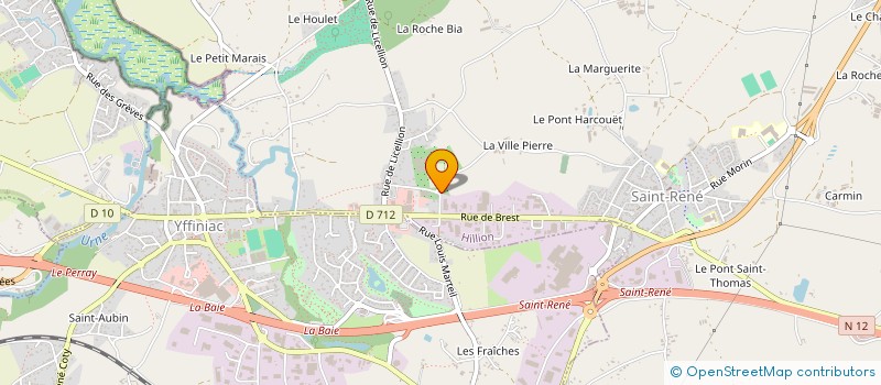 localisation de l'entreprise 520 531 724 à HILLION