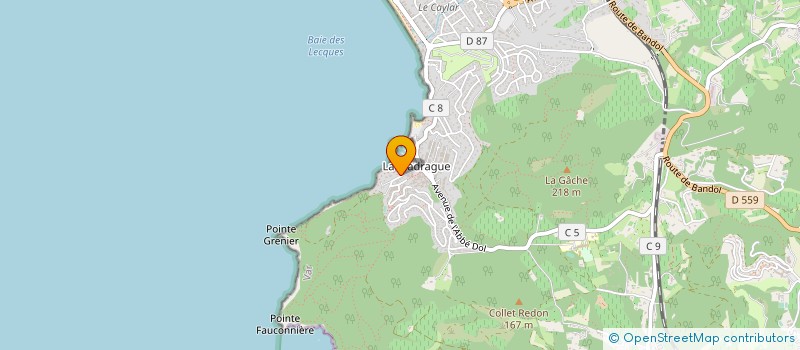 localisation de l'entreprise 520 537 085  à SAINT-CYR-SUR-MER
