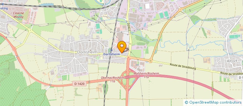 localisation de l'entreprise 520 541 533   HENRIDORFF