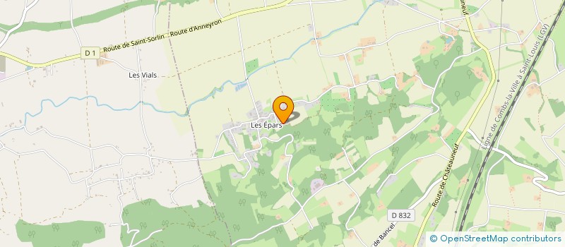 localisation de l'entreprise 520 548 694   LE GRAND-SERRE