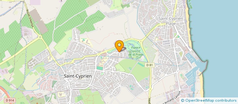 localisation de l'entreprise 520 560 848   LATOUR-BAS-ELNE