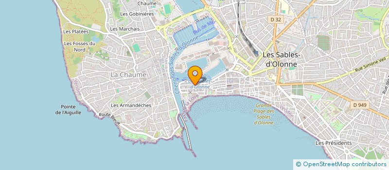 localisation de l'entreprise 520 568 940 à LA ROCHE-SUR-YON