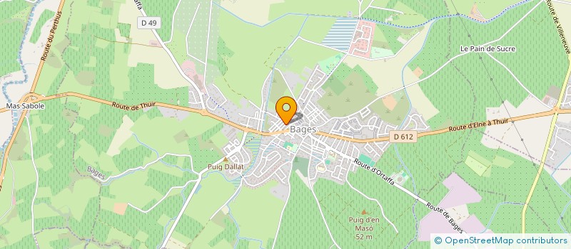 localisation de l'entreprise 520 589 607 à BAGES