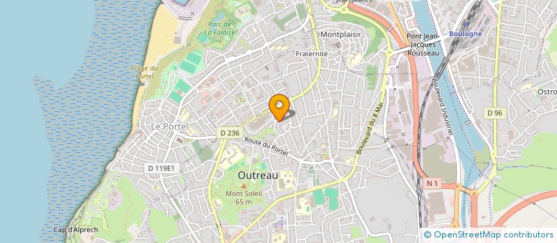 localisation de l'entreprise 520 590 829   OUTREAU