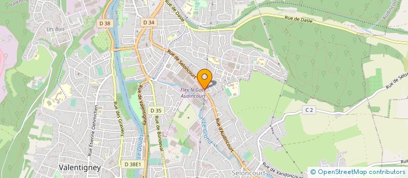 localisation de l'entreprise 520 616 103 à CANNES