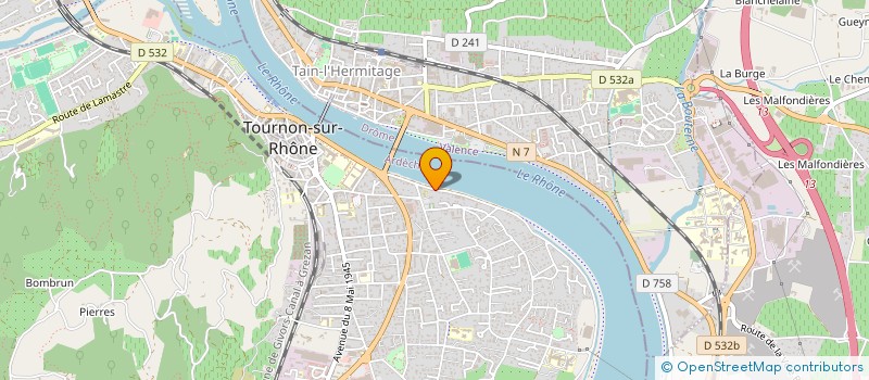 localisation de l'entreprise 520 626 110   COLOMBIER-LE-JEUNE