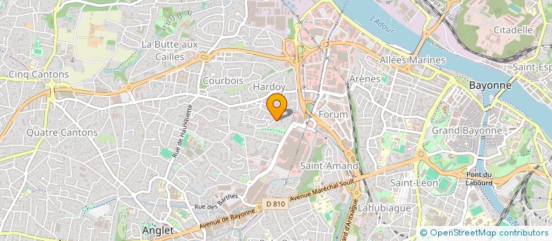 localisation de l'entreprise 520 628 108   ANGLET