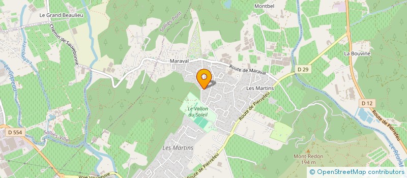 localisation de l'entreprise 520 633 504   LA CRAU