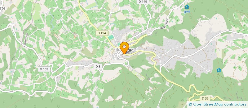 localisation de l'entreprise 520 640 061 à BONNIEUX
