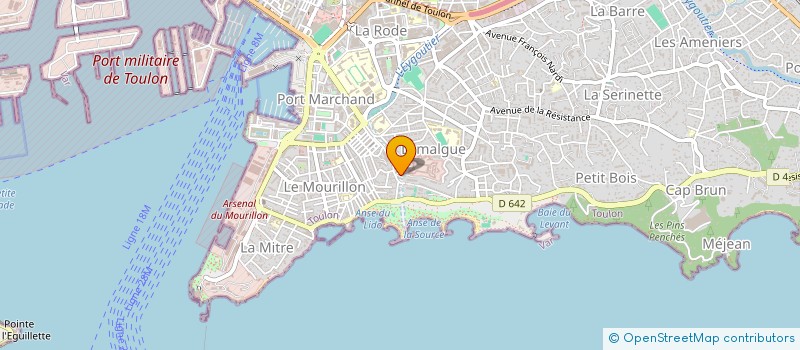 localisation de l'entreprise 520 650 755   TOULON