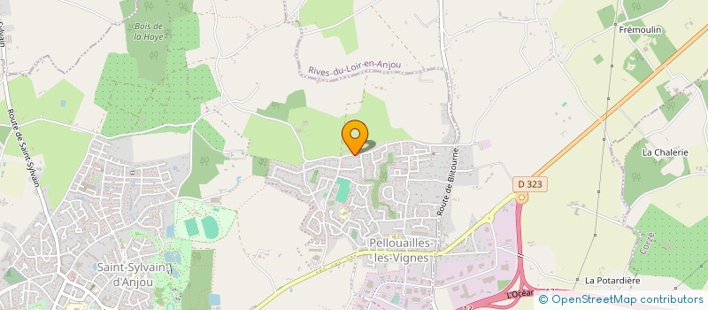 localisation de l'entreprise 520 658 535   VERRIERES-EN-ANJOU