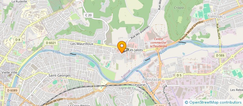 localisation de l'entreprise 520 669 854   PERIGUEUX