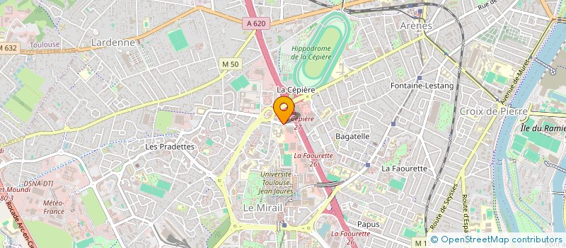 localisation de l'entreprise 520 673 757 à TOULOUSE