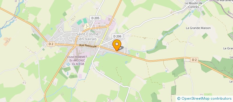 localisation de l'entreprise 520 677 873 à ALENCON