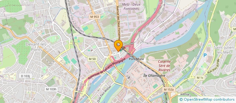 localisation de l'entreprise 520 699 513   METZ