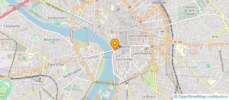 localisation de l'entreprise 520 709 684 à TOULOUSE