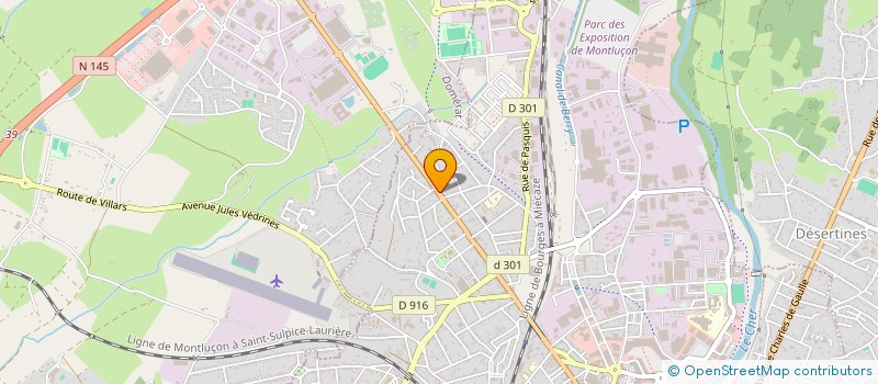 localisation de l'entreprise 520 714 510 à MONTLUCON