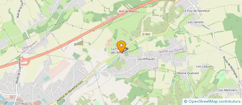 localisation de l'entreprise 520 717 471   RUELLE-SUR-TOUVRE