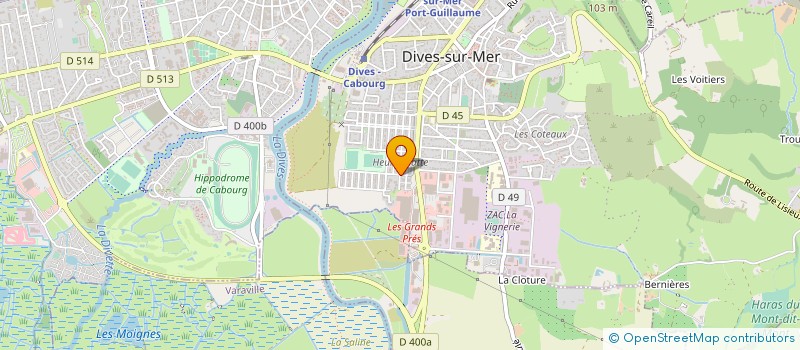 localisation de l'entreprise 520 726 696   DIVES-SUR-MER