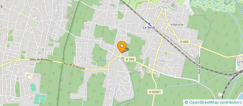 localisation de l'entreprise 520 729 344   LE TEICH