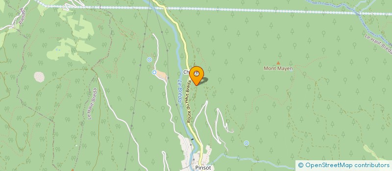 localisation de l'entreprise 520 745 803   LE HAUT-BREDA