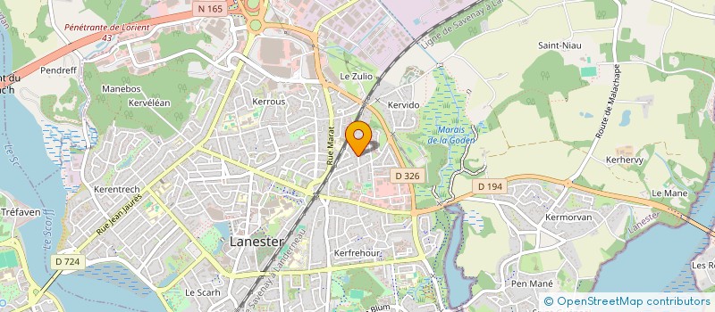 localisation de l'entreprise 520 751 231   LANESTER